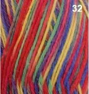 Countrywide Happy Feet Sock 4 Ply Yarn Shd 32
