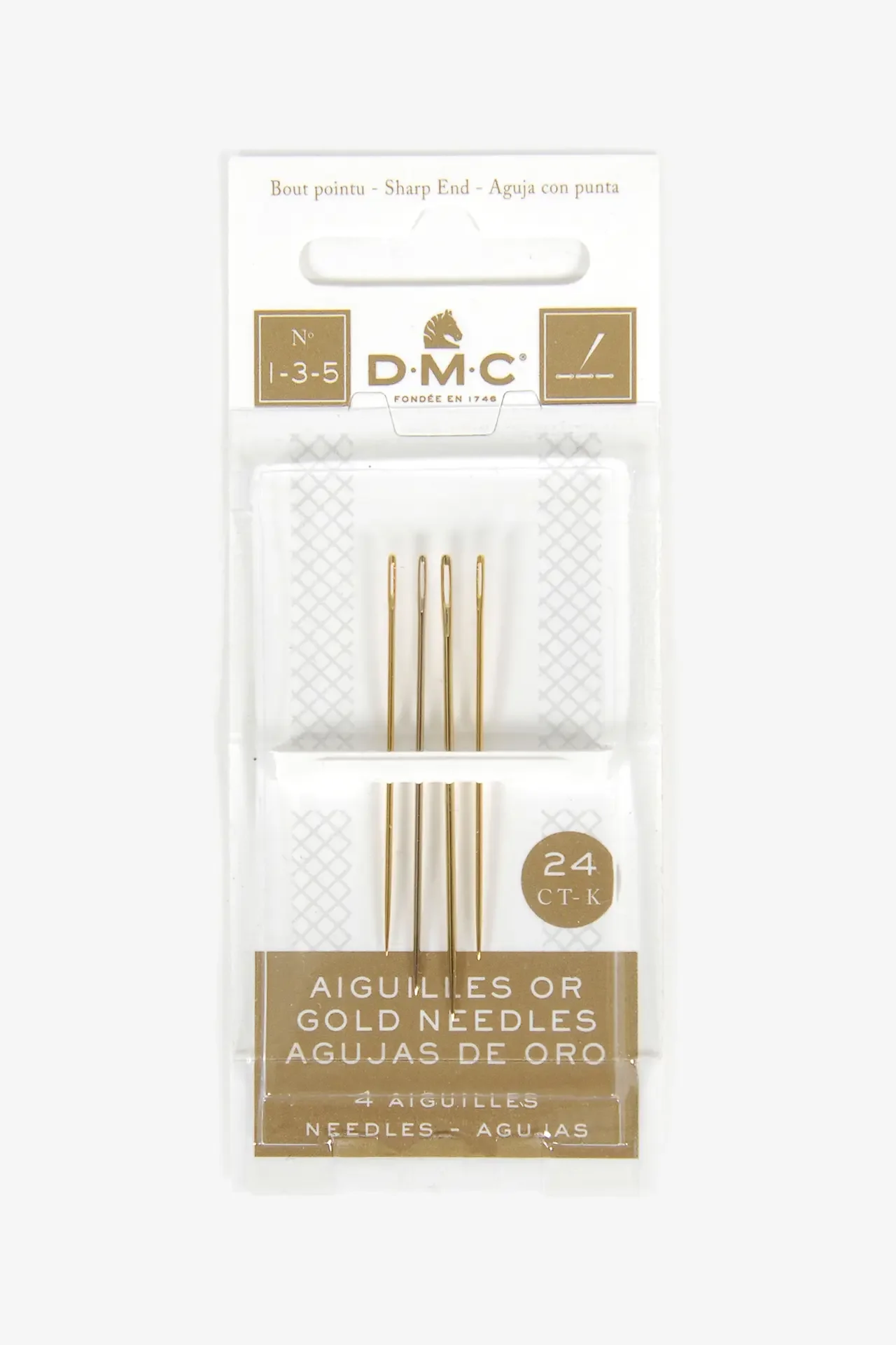 DMC Hand Sew Emb Sharps 1-3-5