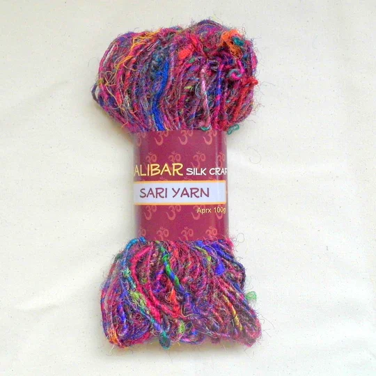 Malibar Silk Sari Yarn 100gm