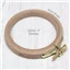 Emb Hoop Wooden 100mm Nurge