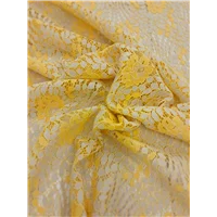 Fabric HEIRESS Yellow Cream