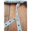Dome Tape White Cotton with Silver Metal Domes - photo 3