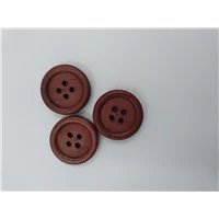 Button 2122 Lge 4 Hole Wood Med