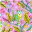 Tula Pink Tabby Rd Club Kitty Electrobe