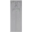 YKK Dress Zip (3 Coil) White 20cm
