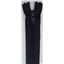YKK Dress Zip (3 Coil) Ink 18cm