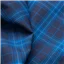 Fabric Polyester Wool Royal Navy Check - photo 1