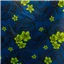 Fabric Poplin Print Col 3 Blue Green